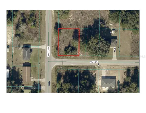 Arial View of Lot - NW 55 Avenue + NW 6th Street