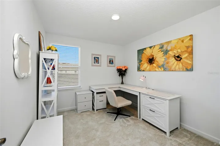 2nd upstairs Bedroom currently used for Office