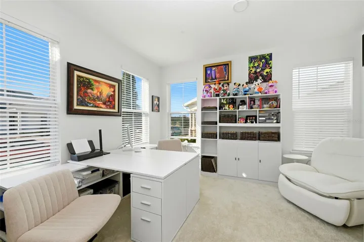 First Floor Bedroom currently used as a Home Office