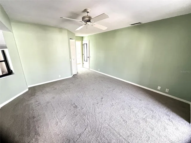 Primary bedroom without furniture