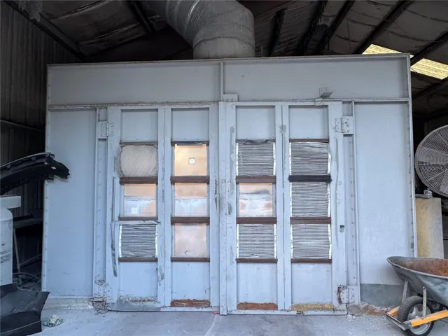 Paint Booth Closed