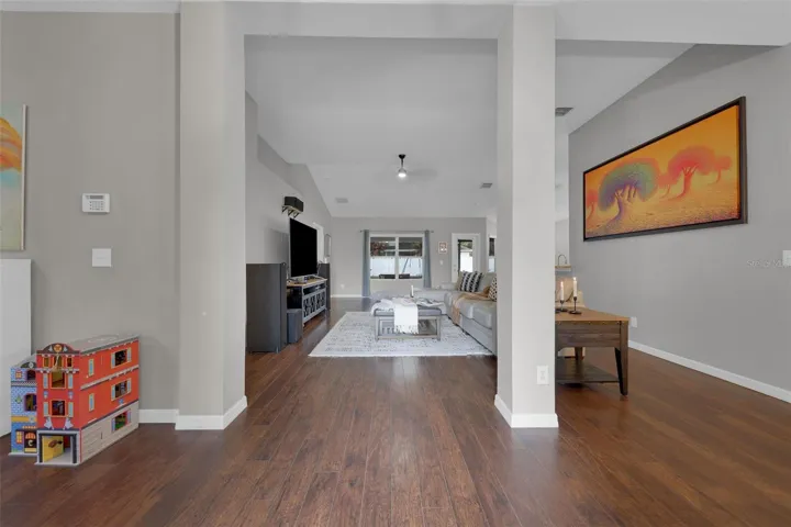 front door view of living space