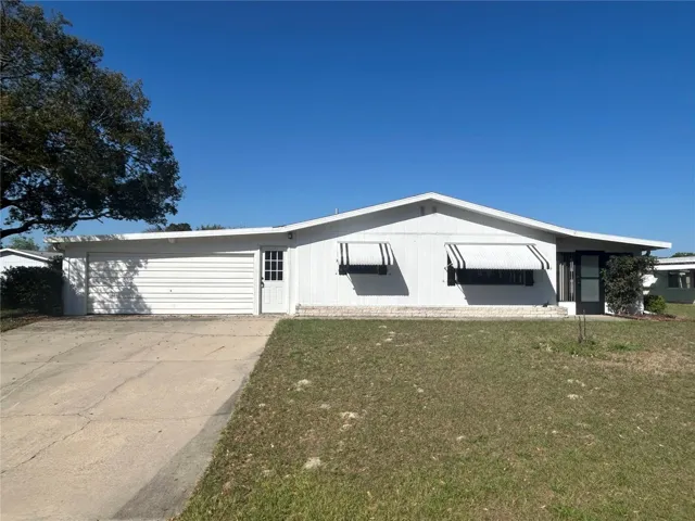 Front view of home