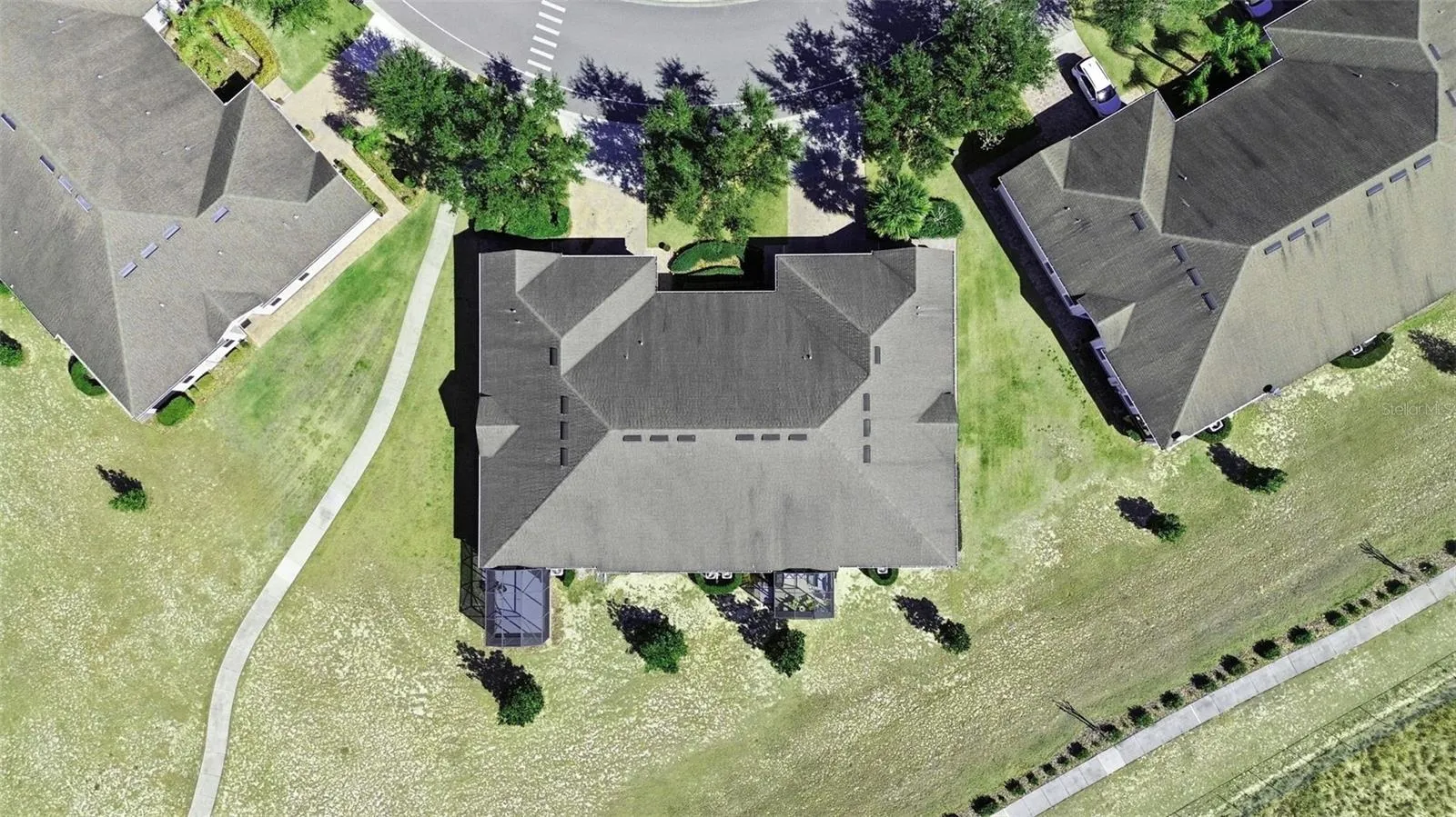 Top View of the Property