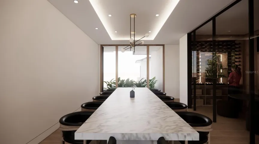 Main House - Dining Room Rendering