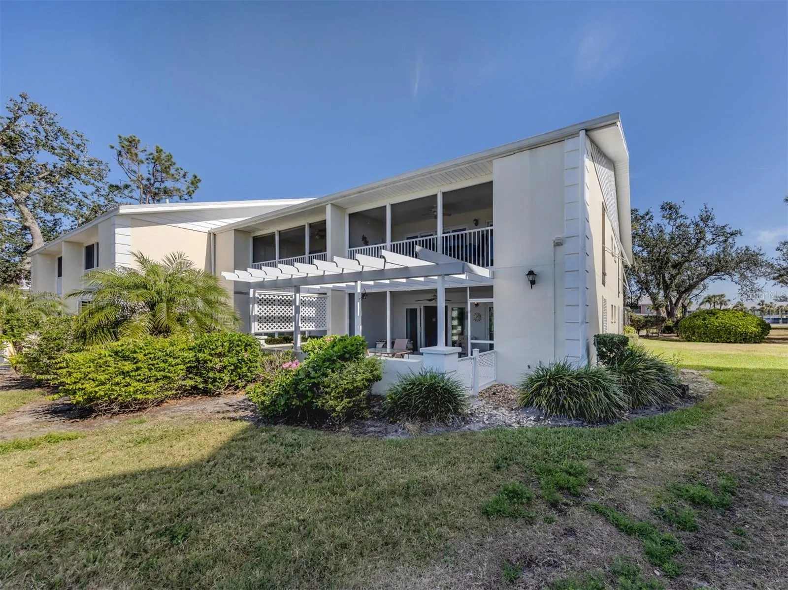 This ground floor unit is perfect with lots of outside space and privacy