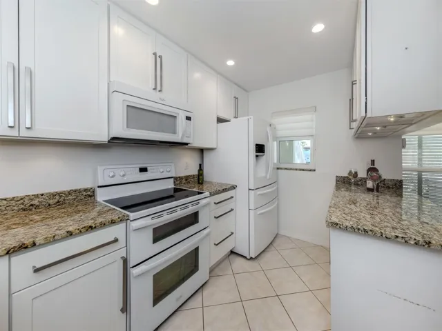Plenty of counter space and storage here for the chef!