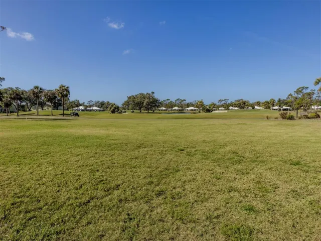Stunning long golf course and water views