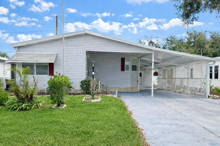 Front of house North facing