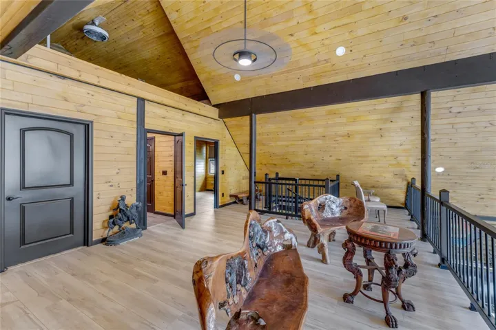 Beautiful loft overlooking the living room