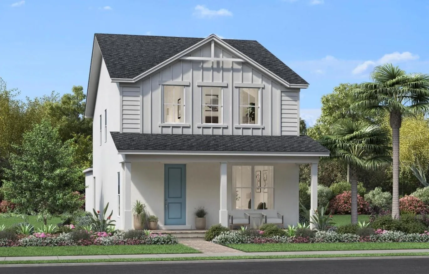 Farmhouse Front Elevation