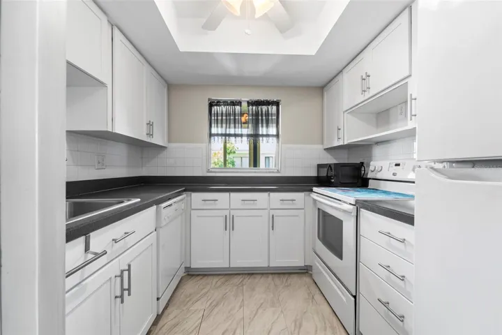 Kitchen cabinets and counters