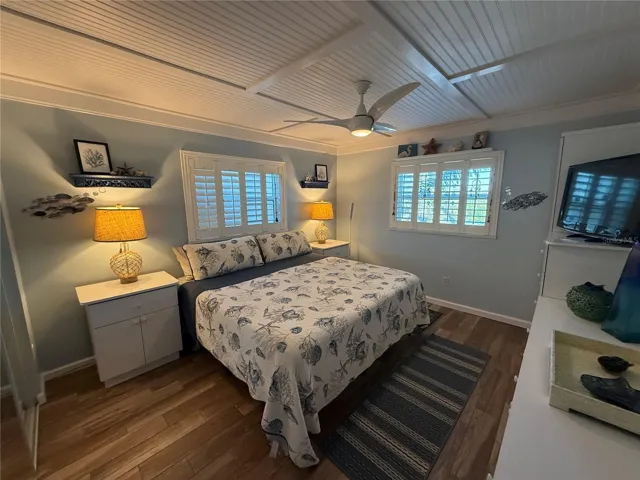 Bedroom 1 with mirrored closet