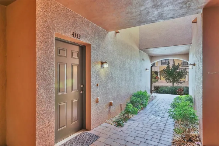 Entry walkway