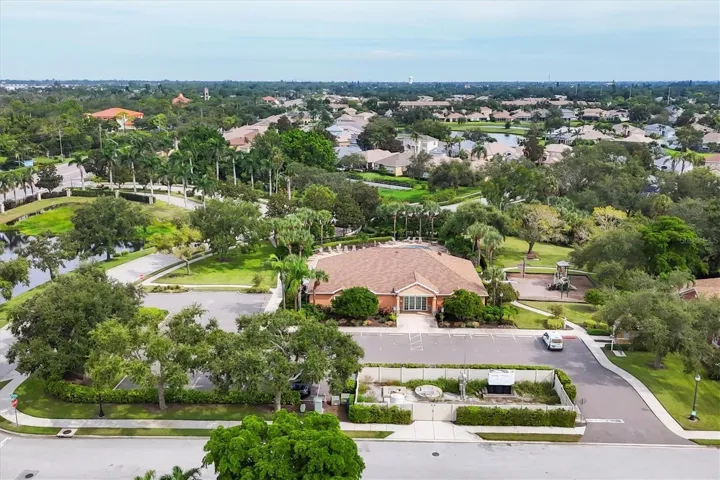 Aerial of community clubhouse