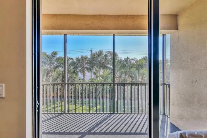 Screened lanai