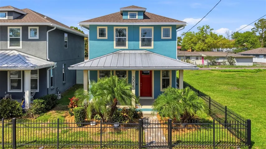 Beautiful curb appeal with fresh landscaping