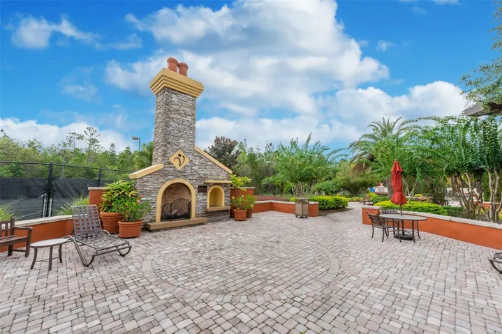Community patio area.