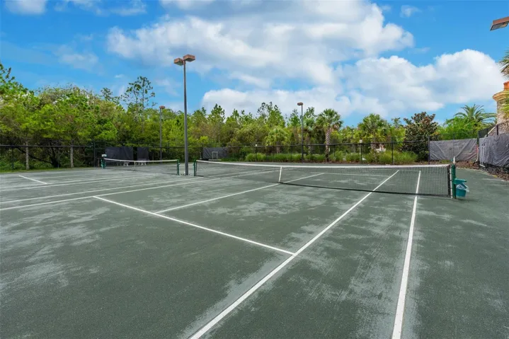Community sports courts.