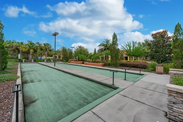 Community sports courts.