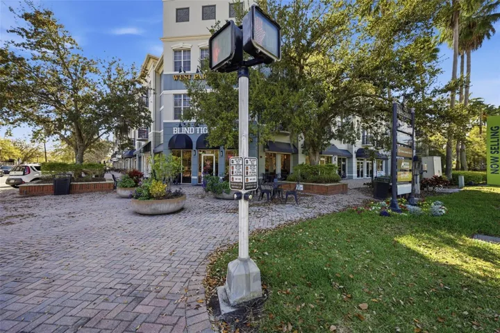 Westpark village restaurants and shops.