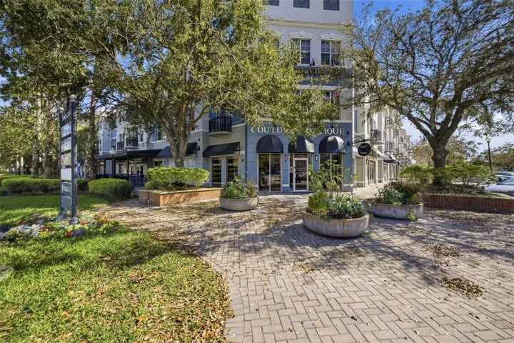 Westpark village restaurants and shops.