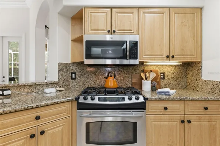 Plenty of cabinet space.