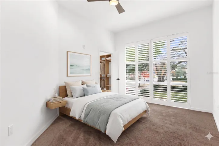Primary bedroom with beautiful big window