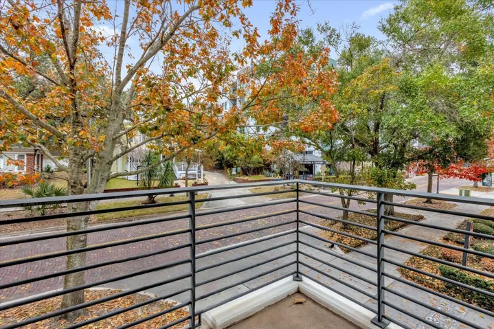 Enjoy morning coffee from your private balcony