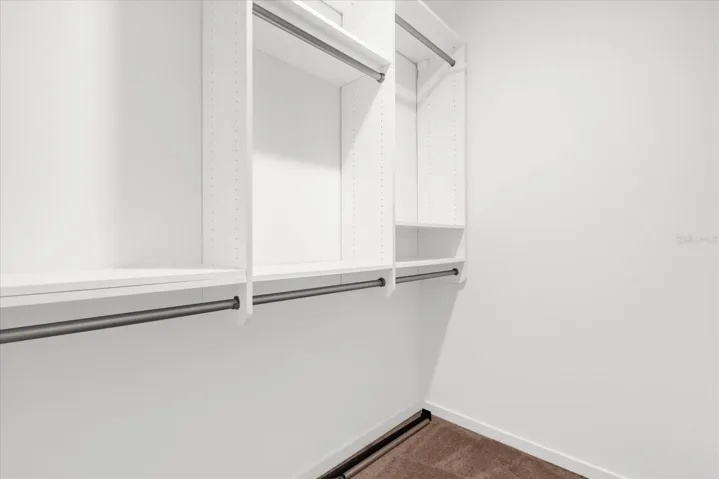 Walk in Closet in Primary bedroom
