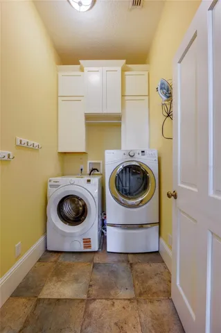 upstairs laundry room
