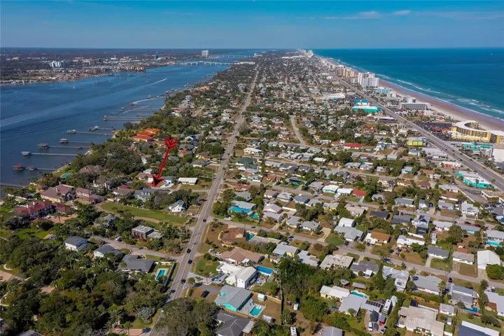 aerial view