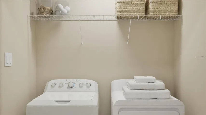 Virtually staged.