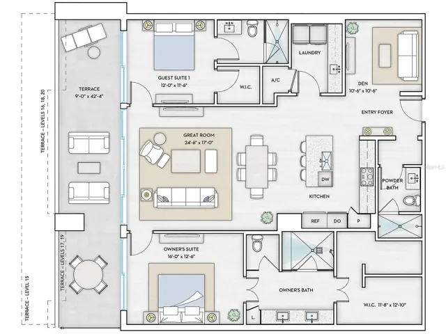 Harbor 2 floor plan
