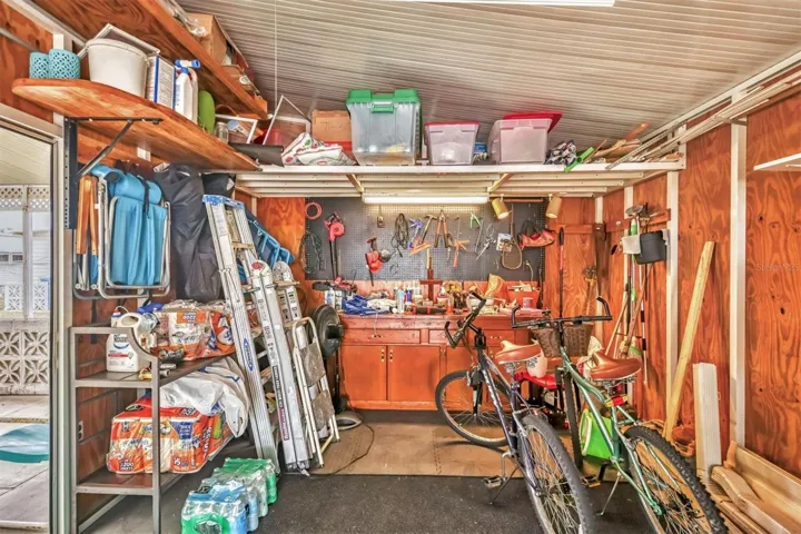 Garage workshop