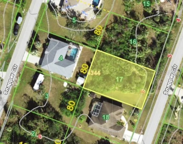 80' x 125', AE8 zone at 6' elevation.