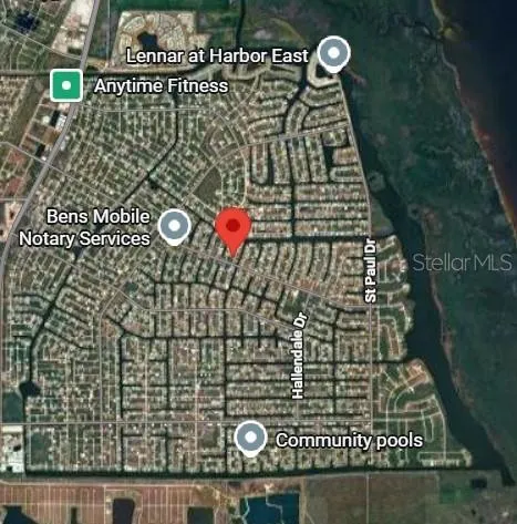 The full South Gulf Cove neighborhood.