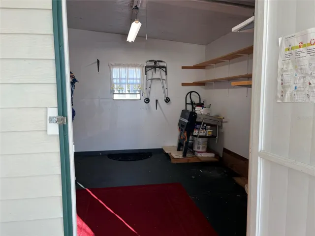 Attached Shed