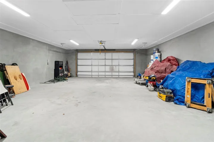 Garage 1-2, (out of frame) door to BR 5 to your right, exterior door to back yard behind you.