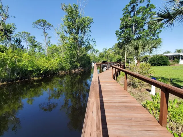 Canal Leading to Lake Harris.