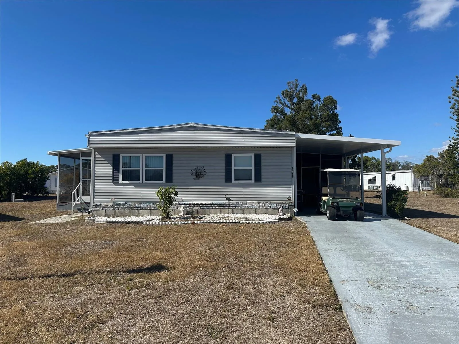 Front of the house