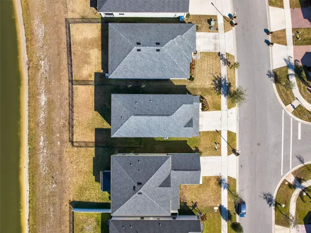 Aerial of subject