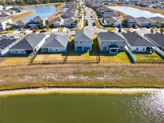 Aerial of subject