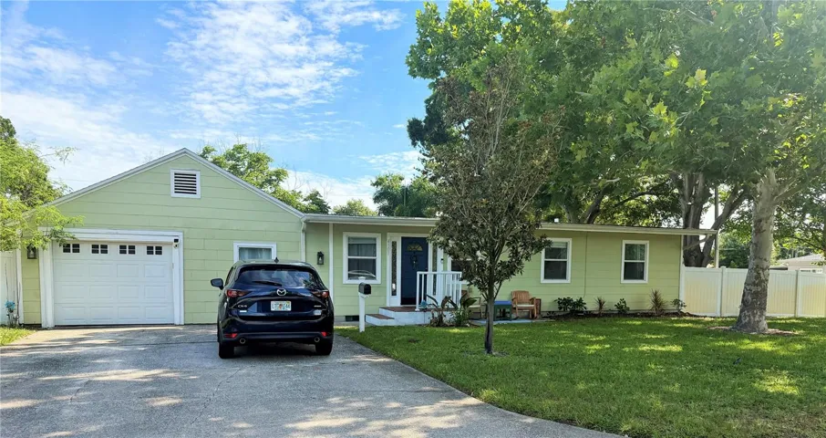 Beautifully landscaped with wonderful shade trees