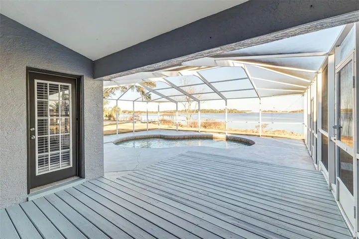 Pool View with expansive Lake Agnes View