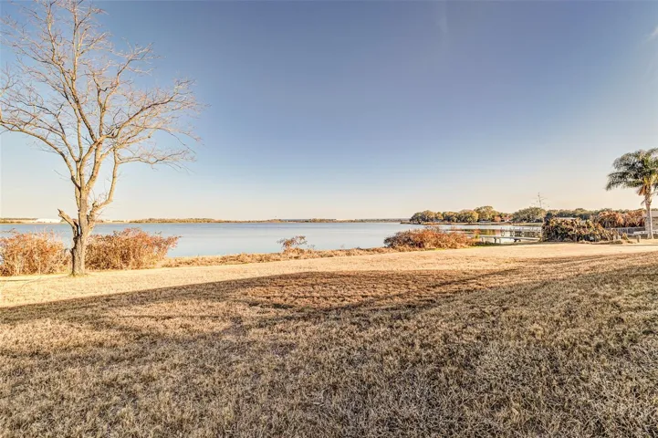 Vast 205 feet of Lake Agnes Frontage; Expansive View