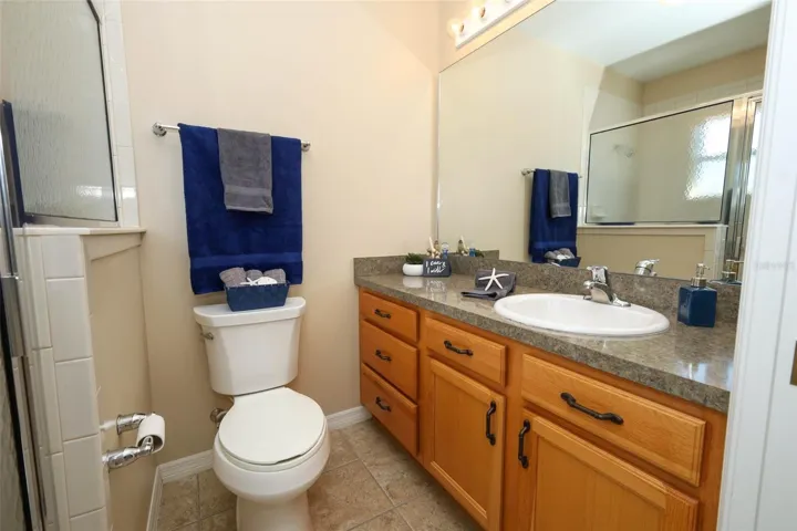 Primary Bath with walk-in shower