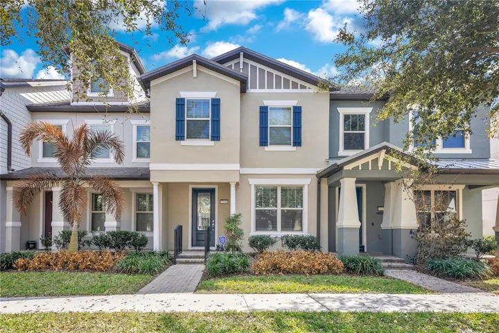 Front of the Townhome