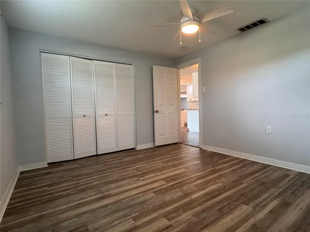 Bedroom 2 after Tenant Vacated