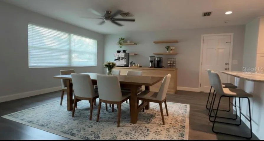 Virtually Staged Front Room Option
